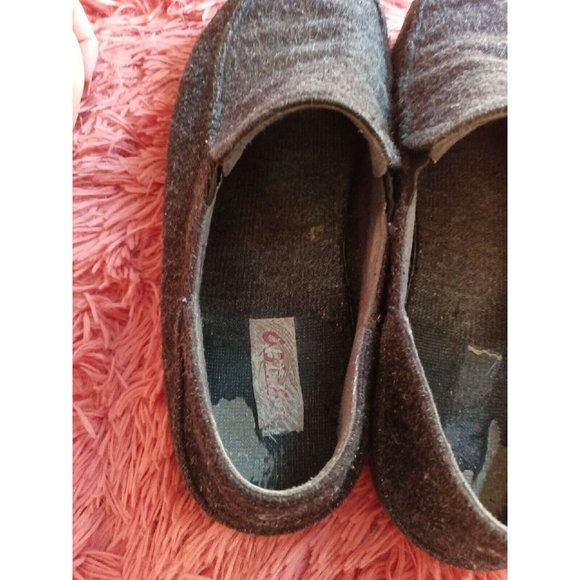Men\'s Olukai Moloa Hulu Wool Blend Loafer Slippers Heather Gray Size 12M main image 6